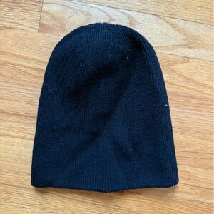 Aritzia Black Knit Beanie